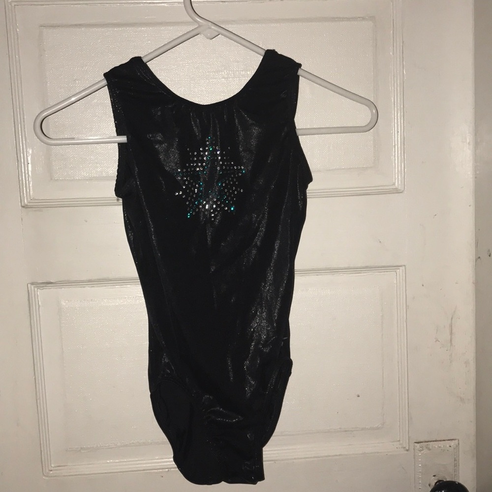 GK Elite Black Leotard